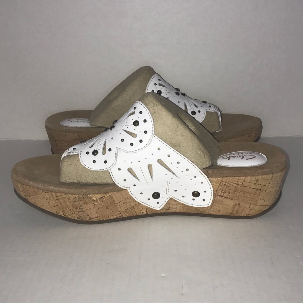 Clarks’ White Sandals Palima Palm 11M BNIB. - Picture 7 of 13